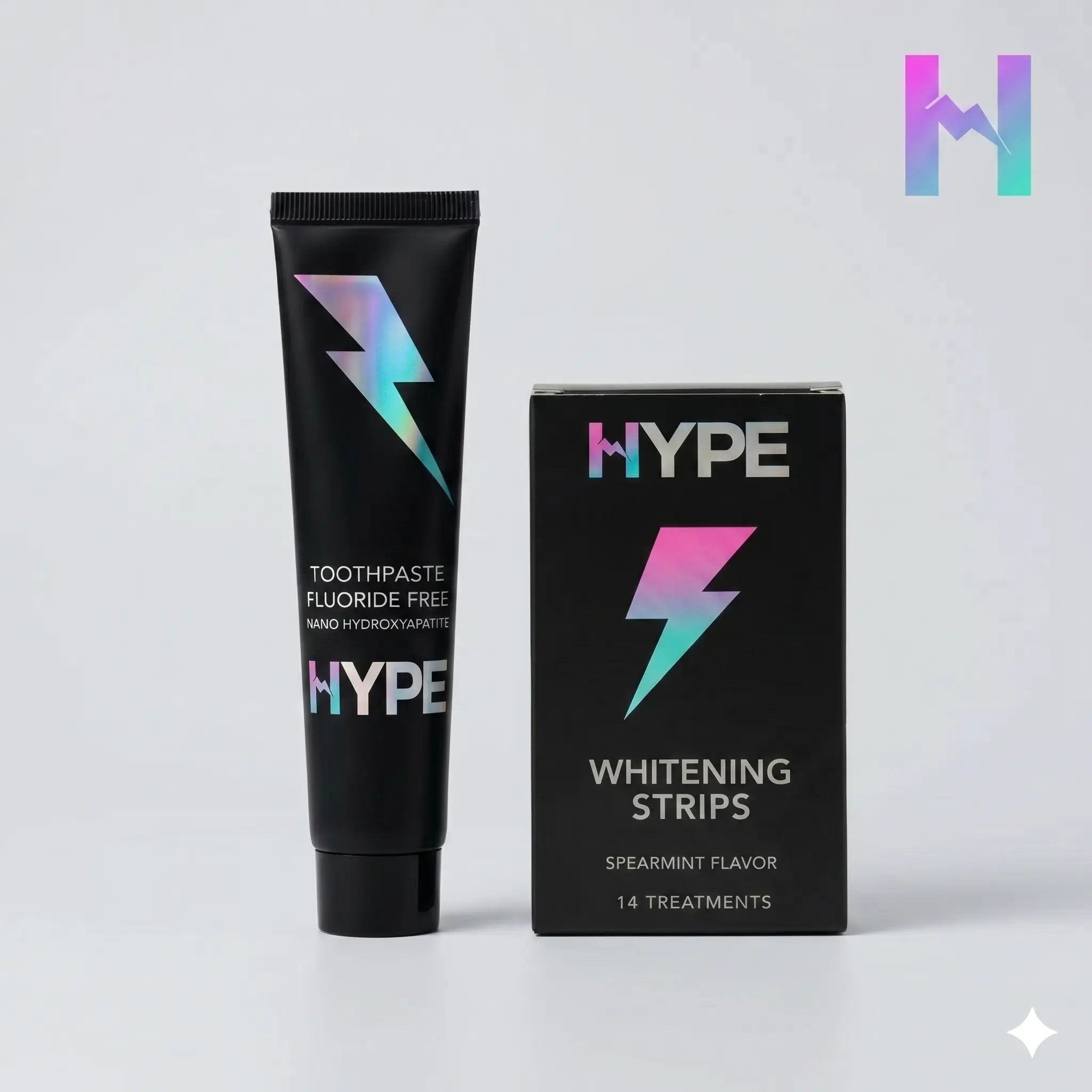 HYPE Toothpaste and Whitening Strips COMBO PACK!