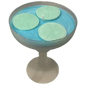 Margarita Candles: Coconut-Lime or Mint-Basil-Lemon Scented