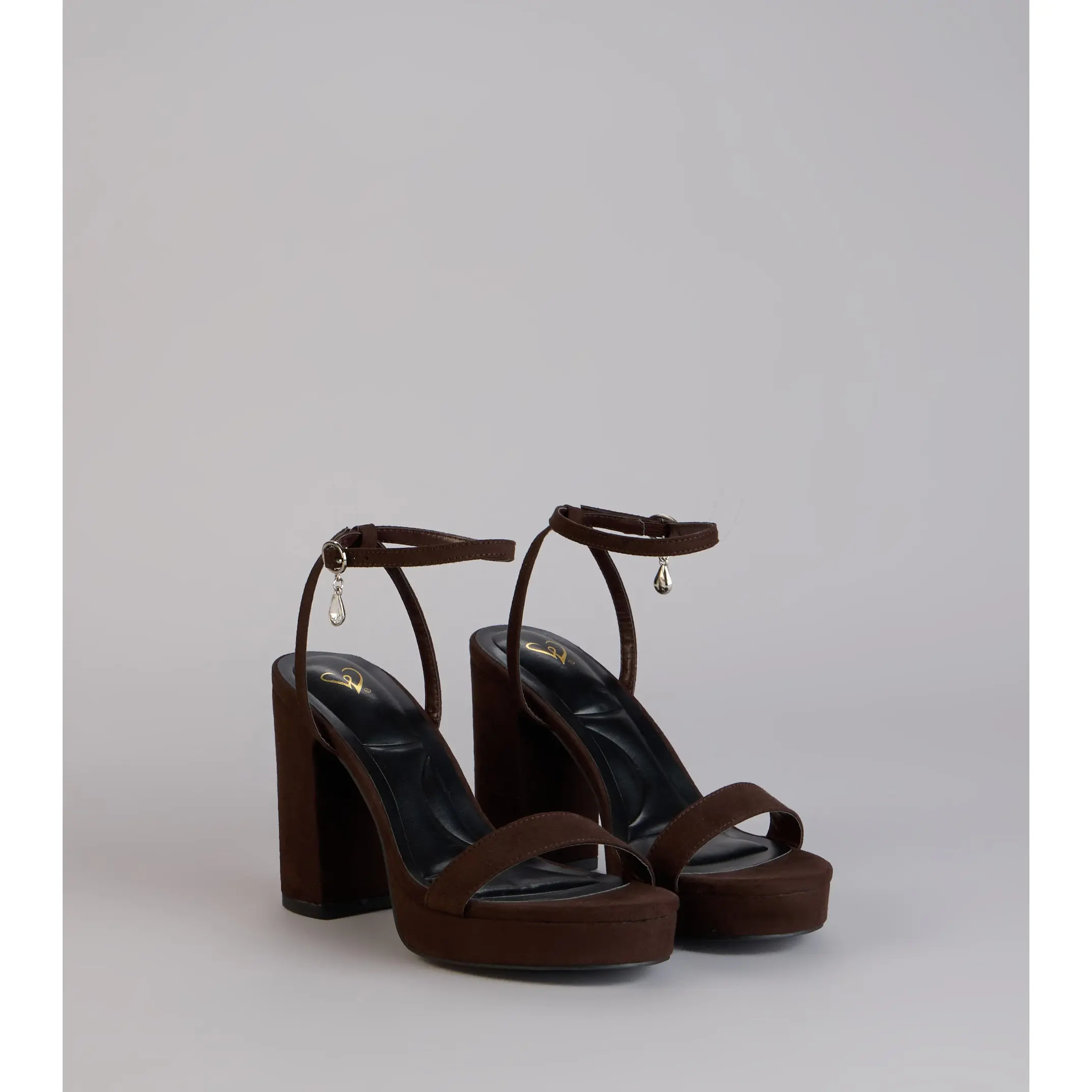Going Somewhere Platform Suede Heels