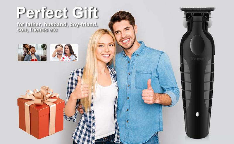 KM-2299 Cordless Professional Hair Clipper with Blade, 1200mAh Electric Hair Trimmer, USB Rechargeable Hair Grooming Machine for Men