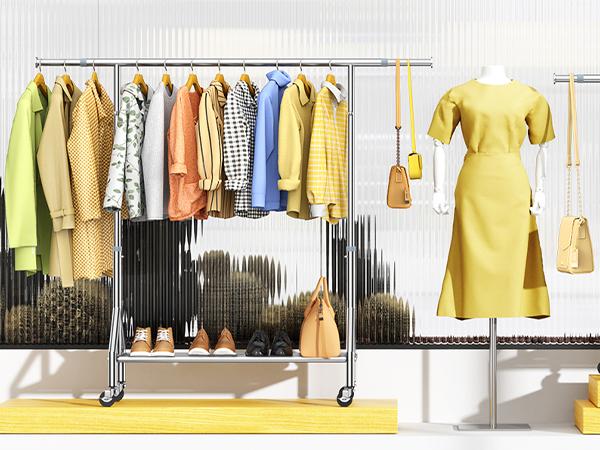 Multi-Functional Heavy-Duty Freestanding Clothes Rack Doubles as Pull-Up Bar Thickened Steel Tube Swivel Wheels 2-in-1 for Hanging Clothes & Working Out Large Capacity Space-Saving