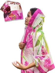 Adoration Bible Verse Prayer Scarf – Christian Gift for Worship & Devotion