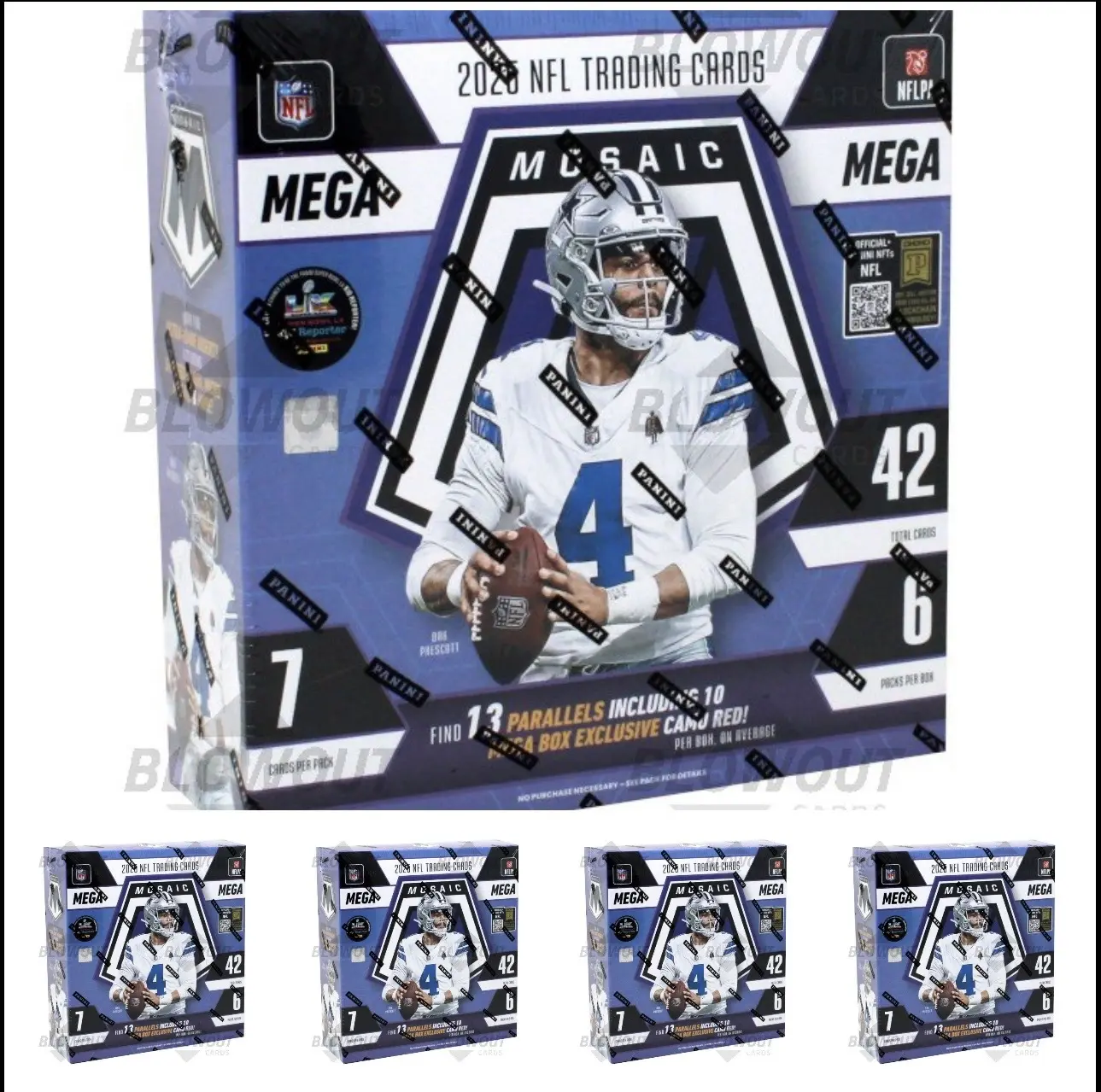 2025 Panini Mosaic Mega Box- 5 Box Break