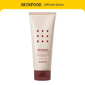 [SKINFOOD Official] Red Bean TXA Scrub Foam 150g | Dark Spot Correcting, Even Skin Tone & Radiant Clarity