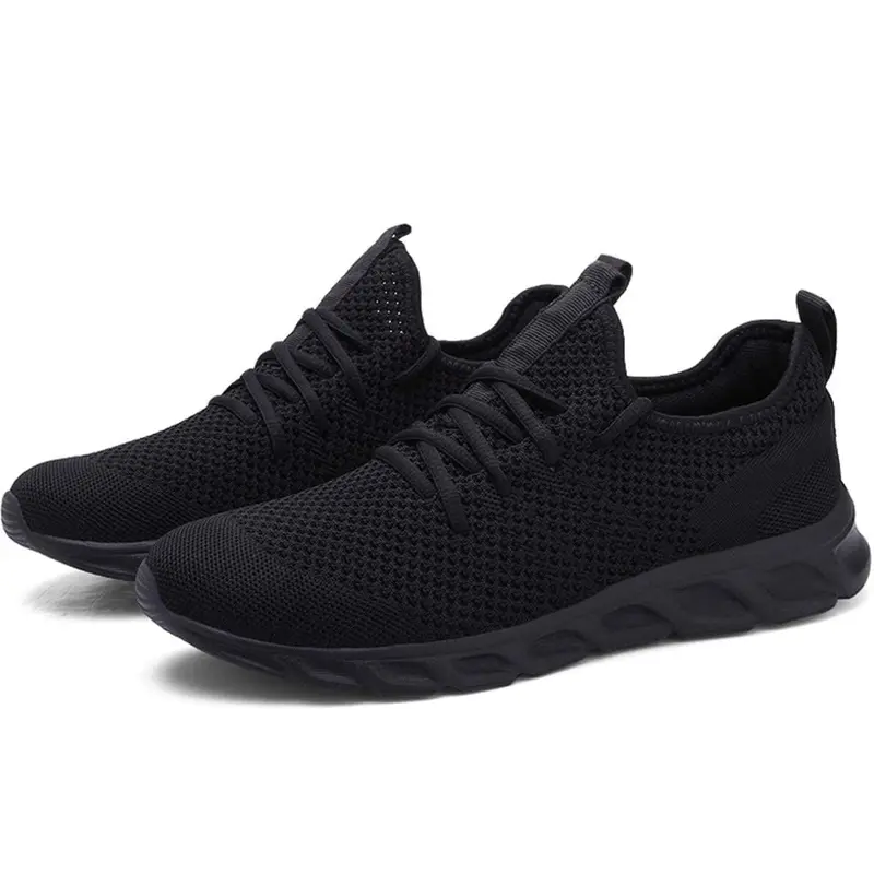 Casual Runner Sneaker For Men Walking Shoes Outdoor Mesh Light Weight Breathable Shoes with Non-Slip Sole and Comfortable Lining