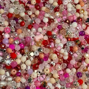 4mm Ultimate Glass Bead Mix – Multi-Shape Jewelry Making Assortment (110+ Grams)