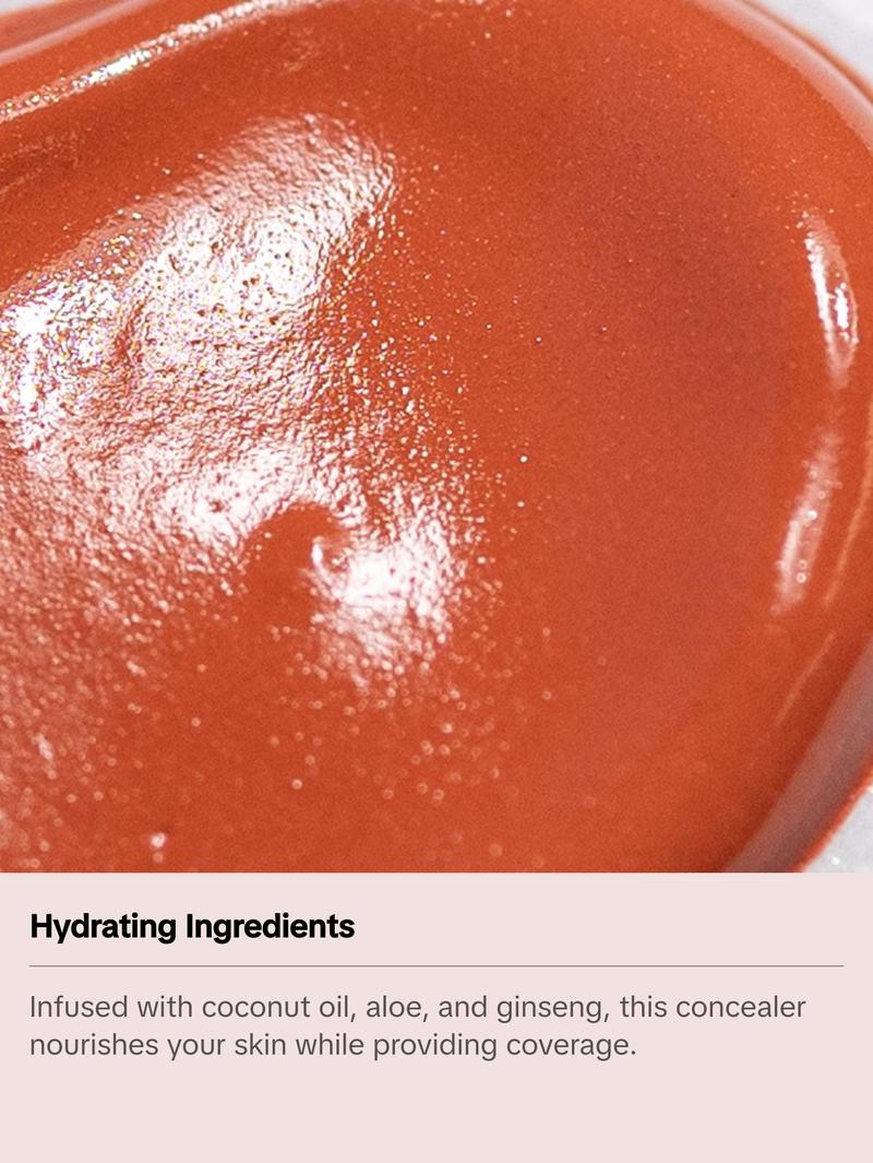 Palladio Full-Coverage Concealer - Lightweight, Hydrating Formula for Even Skin Tone, Suitable for Foundation, Makeup, and More