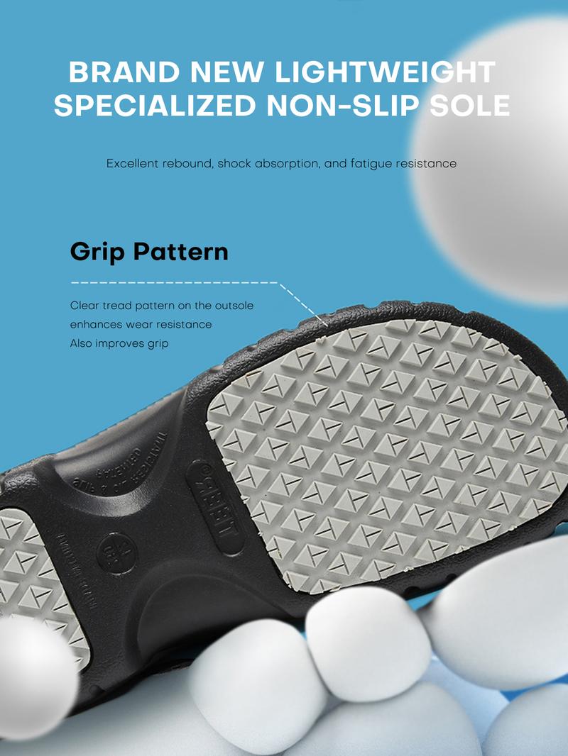 TEER Non-Slip Work Clogs - Stay Safe & Comfortable During Holiday Cooking Marathons. Thanksgiving Kitchen Savior! Oil & Waterproof TEER Non-Slip Work Clogs - Stay Safe & Comfortable During Holiday Cooking Marathons. Thanksgiving Kitchen Savior! Oil & Waterproof