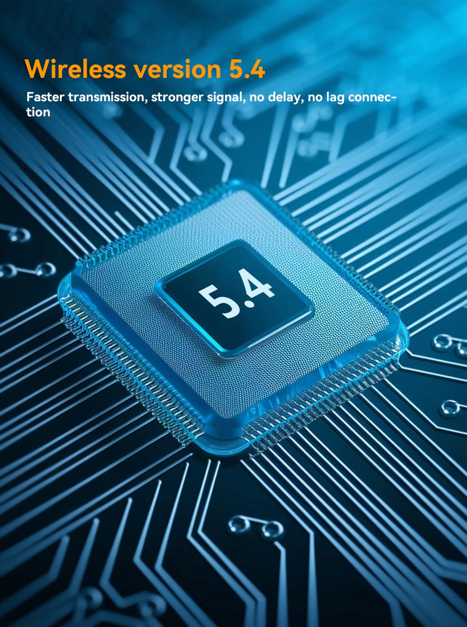 MZYMI i18Pro Bone Conduction Headphones IPX6 Bluetooth Earbuds Open-Ear Clip-On with 15H Battery Life Waterproof Ergonomic Hook Design for Daily Wear Halloween Christmas Gift