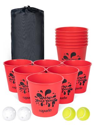 (Summer Turn-Up)Ropoda Yard Pong - Giant Yard Games Set Outdoor for The Beach, Camping, Lawn and Backyard, Summer Turn Up & Father's Day Deal