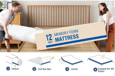 Lunara Gel Memory Foam Mattress, Twin/Full/Queen/King Size, CertiPUR-US Certified, Medium Firm, Cooler Sleep, Soft, Washable, Enhances Circulation Breathability Comfortable Coolness Optimal Relief Lunara Gel Memory Foam Mattress, Twin/Full/Queen/King Size, CertiPUR-US Certified, Medium Firm, Cooler Sleep, Soft, Washable, Enhances Circulation Breathability Comfortable Coolness Optimal Relief