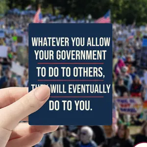 Human Rights Car Magnet, Abolish Ice, Anti Trump Reproductive Justice, Class War, Not Red vs Blue, Political Car Magnet