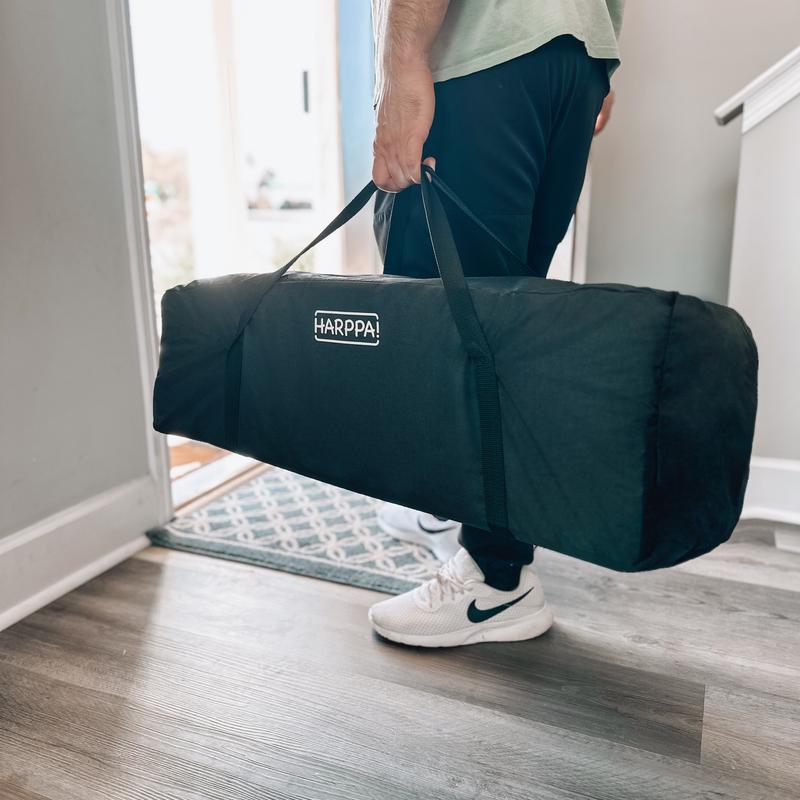 HARPPA Saimia | 5-in-1 Pack and Play Baby Bassinet & Playard, Bedside Sleeper with Mattress, Rocking Bassinet for Baby, Diaper Changing Baby Cribs, Foldable Playpen for Travel