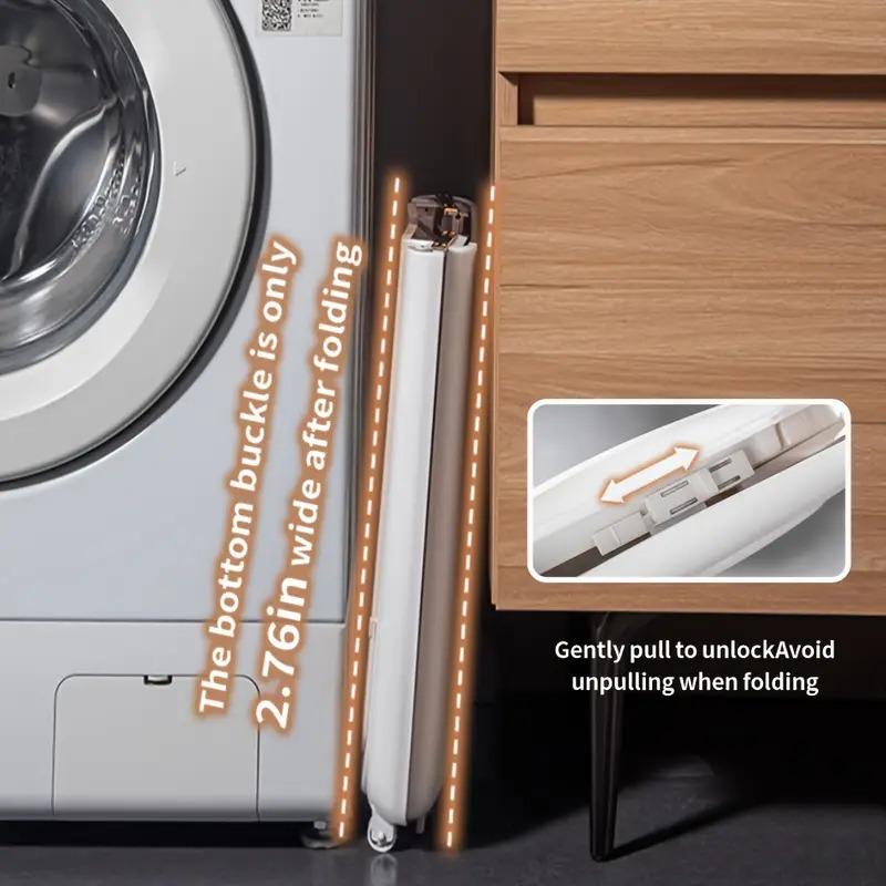 Foldable Rolling Storage Basket with Wheels - Extra-Large Capacity, Wall-Mountable, Space-Saving Organizer Laundry Room, Bedroom, Closet, And Small Spaces Laundry Basket- Stackable And Foldable Storage Bin for Home, Office, And More, Shelf Baskets