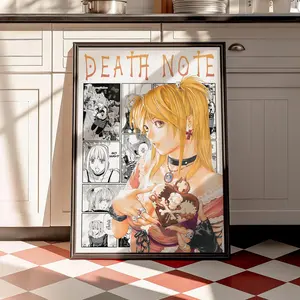 Death Note Misa Digital Print, Misa Amane Character Print, Manga Room Decor, Anime Wall Art( Unframed - Print Only )