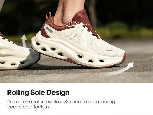 NORTIV 8 [MovePropel] Women's Comfortable Walking Running Tennis Shoes MovePropel Athletic Gym Workout Jogging Fashion Sneakers