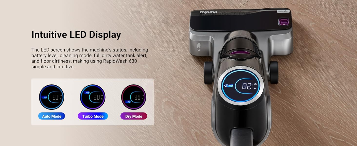 Eureka RapidWash 630 Cordless Wet Dry Cleaner 170° Reclinable Hot Air Drying Self Cleaning Vacuum Mop Combo for Hard Floors Pet Hair Sticky Messes, TiktokShopSpringGlowUp Eureka RapidWash 630 Cordless Wet Dry Cleaner 170° Reclinable Hot Air Drying Self Cleaning Vacuum Mop Combo for Hard Floors Pet Hair Sticky Messes, TiktokShopSpringGlowUp