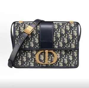 Pre-owned Dior 30 Montaigne Flap Shoulder Crossbody Bag