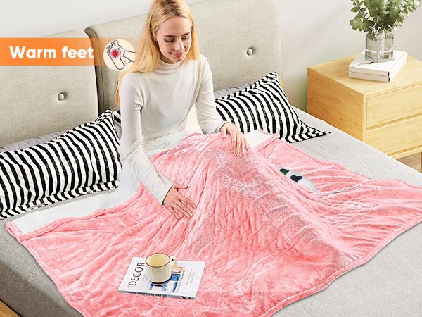 Greenoak Heated Blanket Electric Throw 50"X60", Heating Blanket with 10 Heat Levels 8 Hours Auto-Off,Fleece Soft Christmas Blanket,Gifts for Grandma Seniors Mom Greenoak Heated Blanket Electric Throw 50"X60", Heating Blanket with 10 Heat Levels 8 Hours Auto-Off,Fleece Soft Christmas Blanket,Gifts for Grandma Seniors Mom