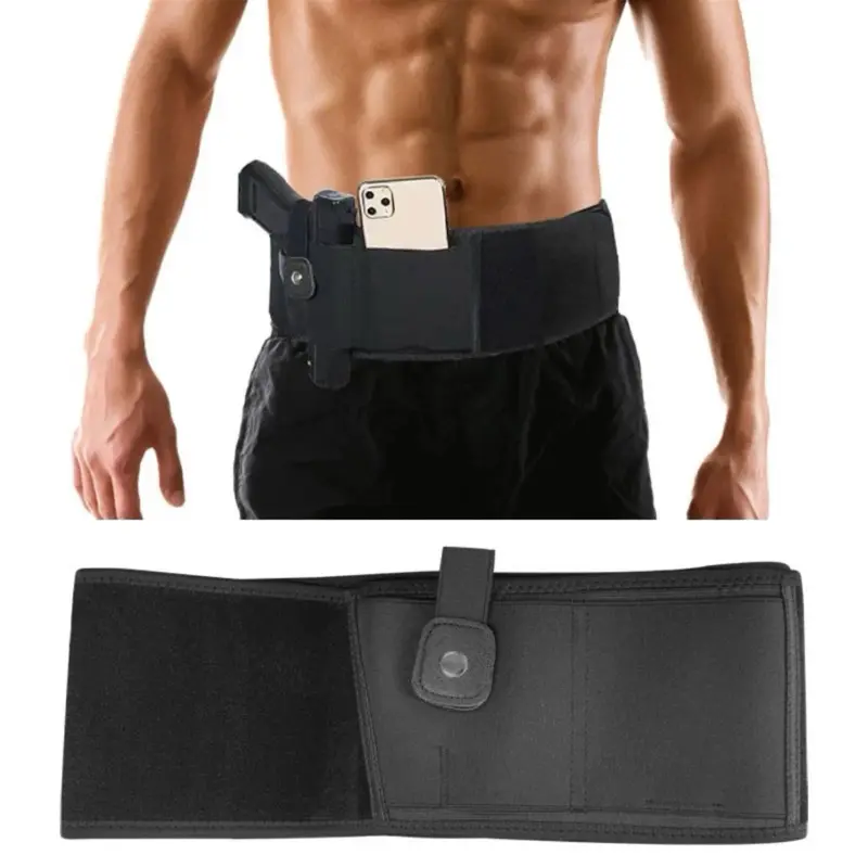 Belly Band Gun Holster For Men Women Extra Large XL For Upto 51” Belly