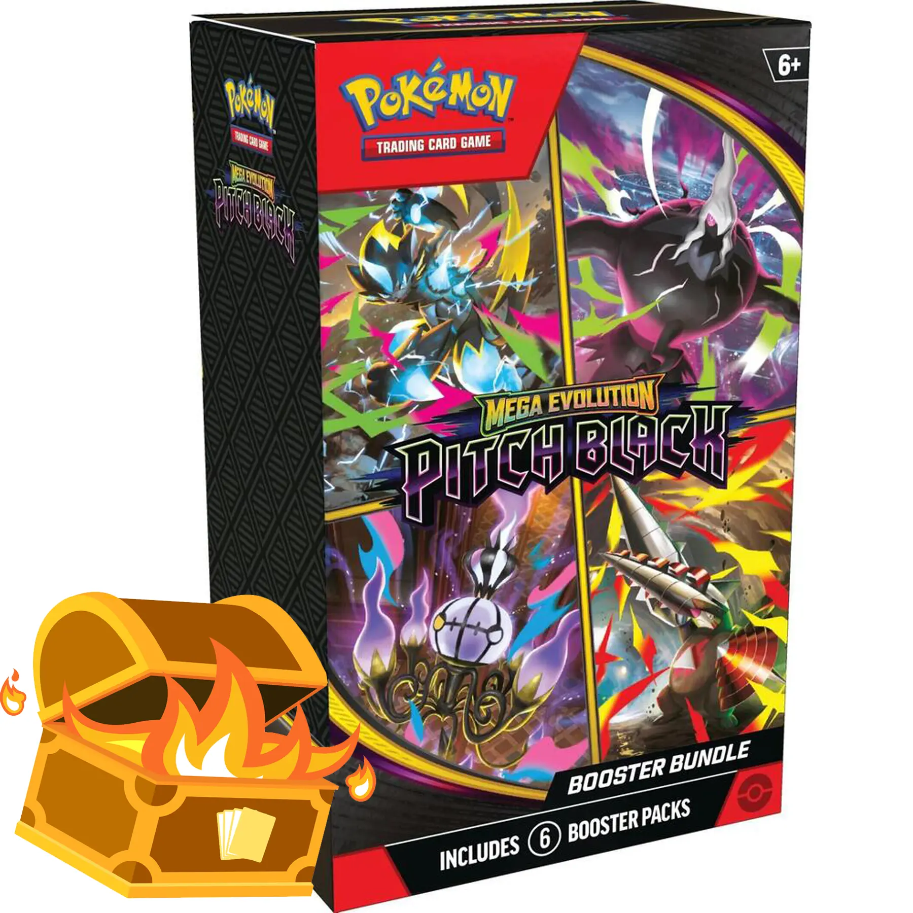 Pitch Black Booster Bundle - 6 Packs