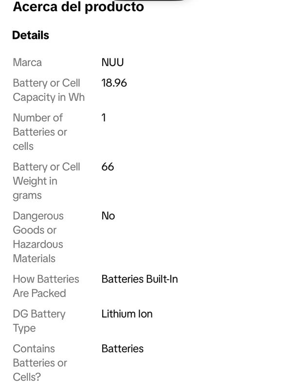 NUU N10 Unlocked Android Smartphone 6.6" 90Hz Display 8GB RAM 128GB Storage Black Phone with 18.96 Wh Lithium-Ion Battery