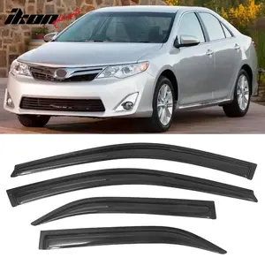 Window Visors for Toyota Camry XV50 2012-2014 Tape on Rain Guard Acrylic