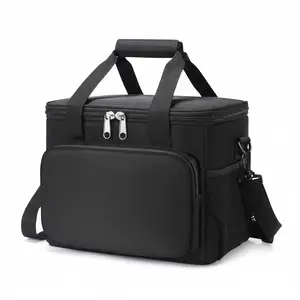Medium Insulated Lunch Bag for Men & Women - Leakproof Soft Cooler  with 4-Layer Thermal Insulation - Portable Lunch Box for Work, Picnic, or Travel