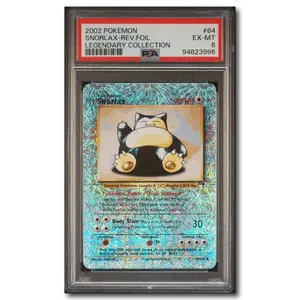 PSA 6 Snorlax Legendary Collection Reverse Holo