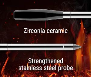 TempSpike Plus Digital Meat Thermometer with 600ft Bluetooth 5.2 Range & Color-Coded Probes for Cooking in Kitchenware