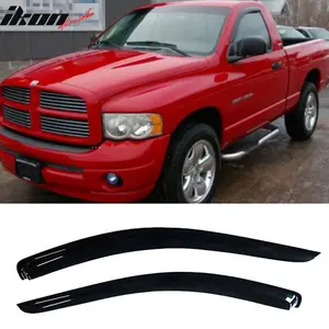 Cab Visor Windows for Dodge Ram 1500 2500 2002-2009 Acrylic