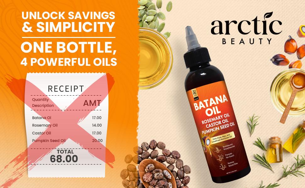 Routine Recovery Kit - Arctic Beauty Liquid Batana Oil & Beef Tallow Moisturizer Cream Set - Skincare & Haircare Combo - For Scalp, Hair, Face, & Body Health Support - (5 oz.)