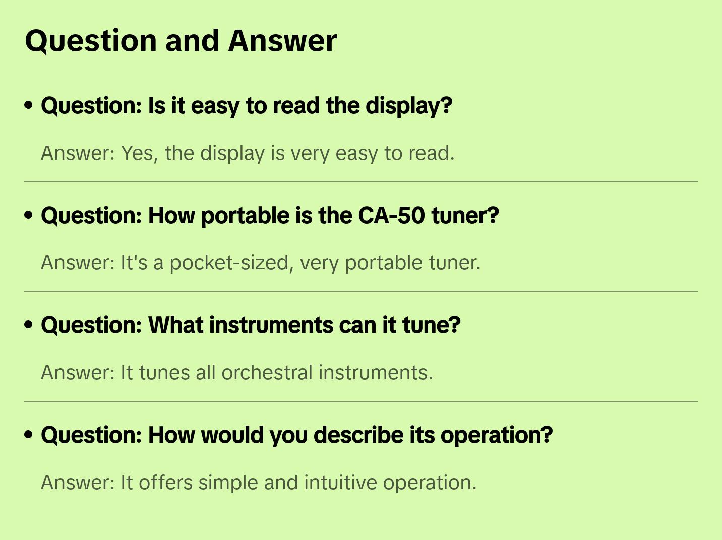 Korg Chromatic Tuner
