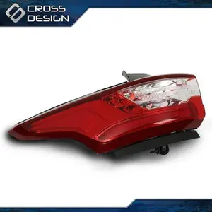 CROSSDESIGN LED Tail Light Lamp Fit For 18-21 Chevrolet Traverse Left Driver Side