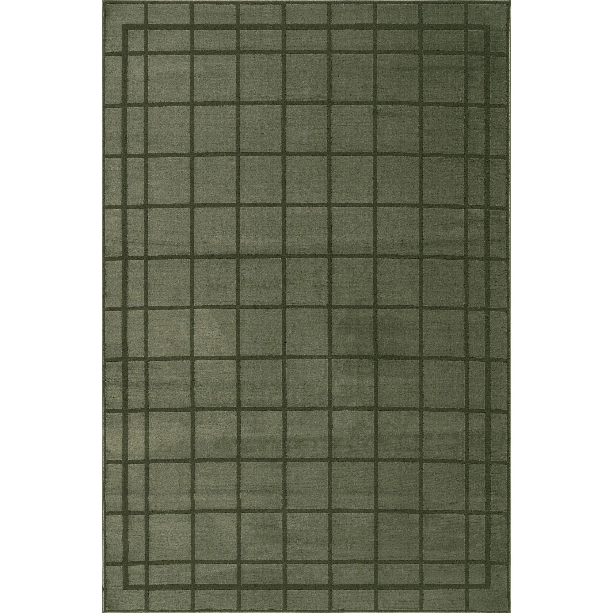 Lunara Textured Checkered Area Rug