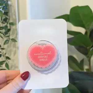 Emotional Support MagSafe Kindle & Phone Grip, Coquette Heart, Kindle Holder, Kindle Accessories, Phone Holder, Ereader Accessories, Bookish