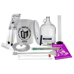 Home Brew Ohio 15 Piece One Gallon Wine Making Equipment Kit Home Brew Ohio 15 Piece One Gallon Wine Making Equipment Kit