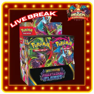 Pokemon TCG [ENG] ME Phantasmal Flames LIVE RIP ONLY