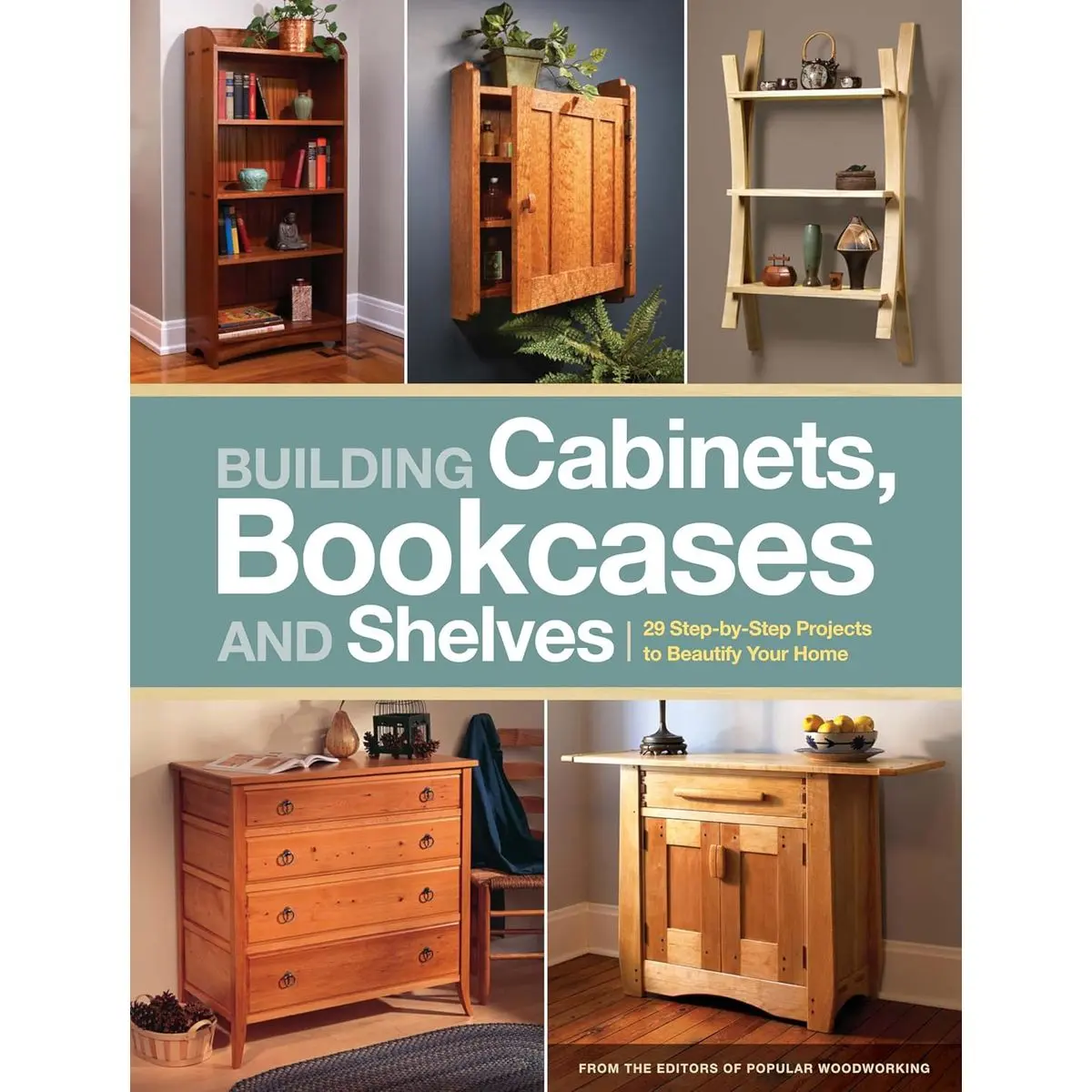 Building Cabinets, Bookcases & Shelves: 29 Step-by-Step Projects to Beautify Your Home Paperback – May 18, 2012