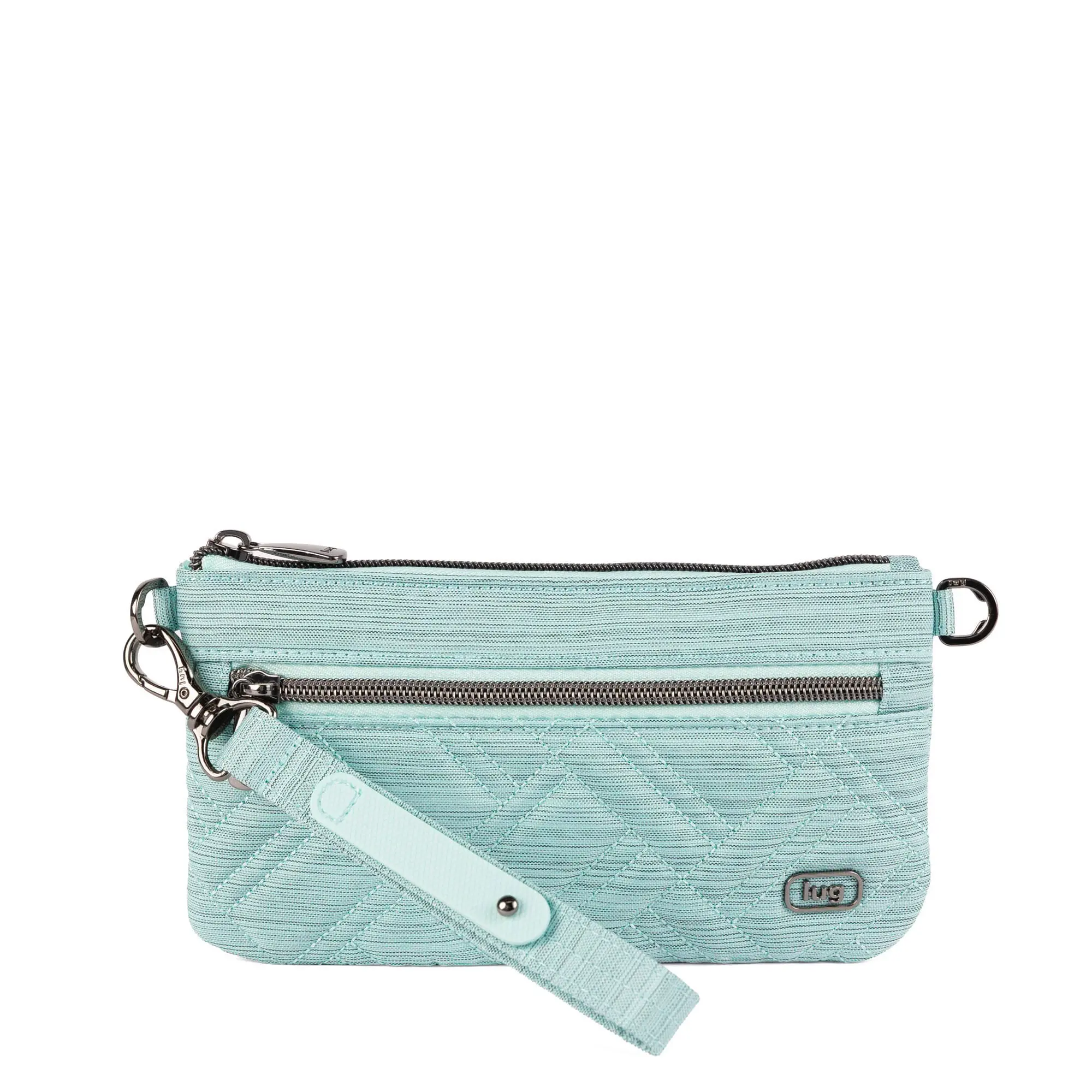 Super Metro XL Wristlet with Charm Bar
