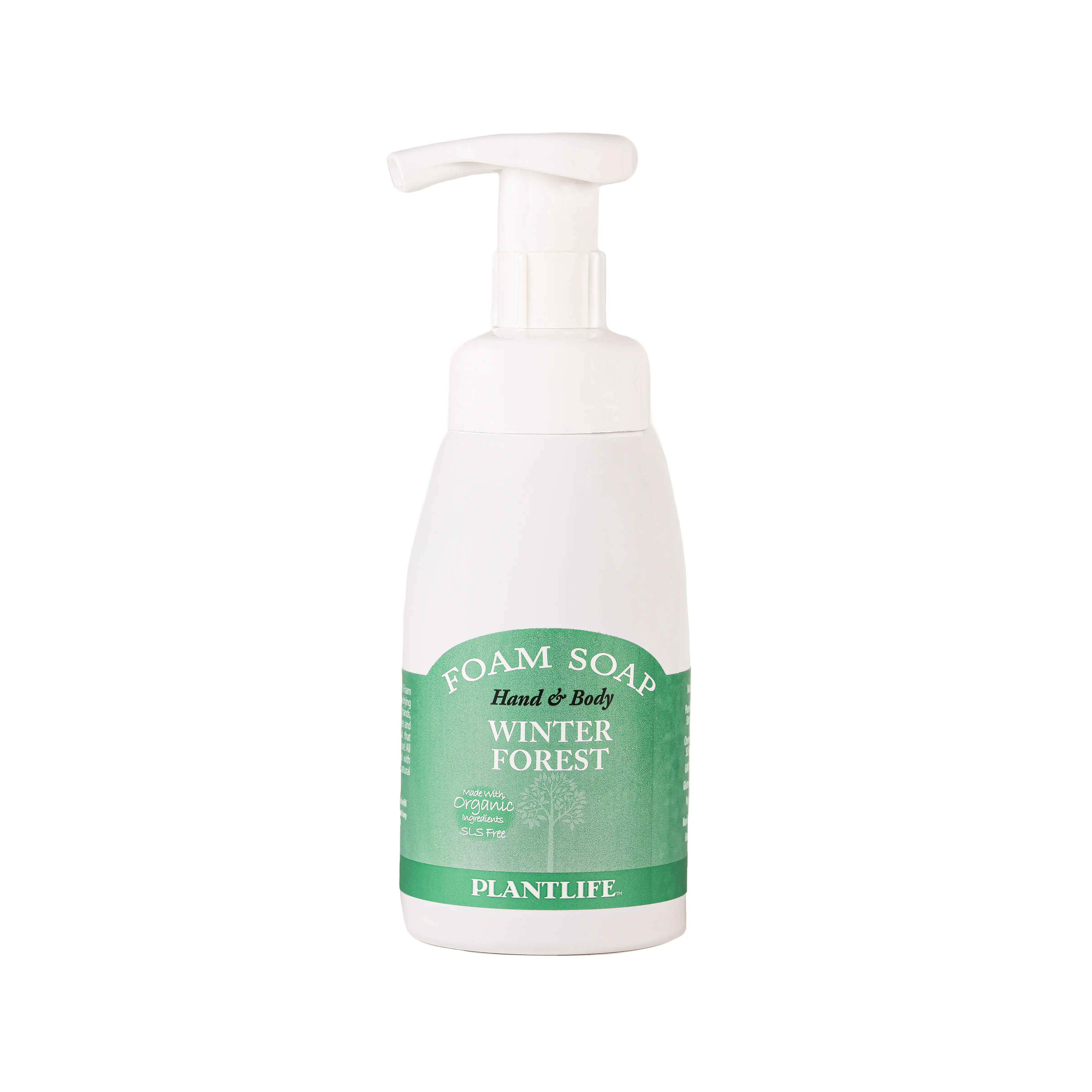 Plantlife Winter Forest Foam Soap – Limited Edition Herbal Foaming Hand & Body Soap