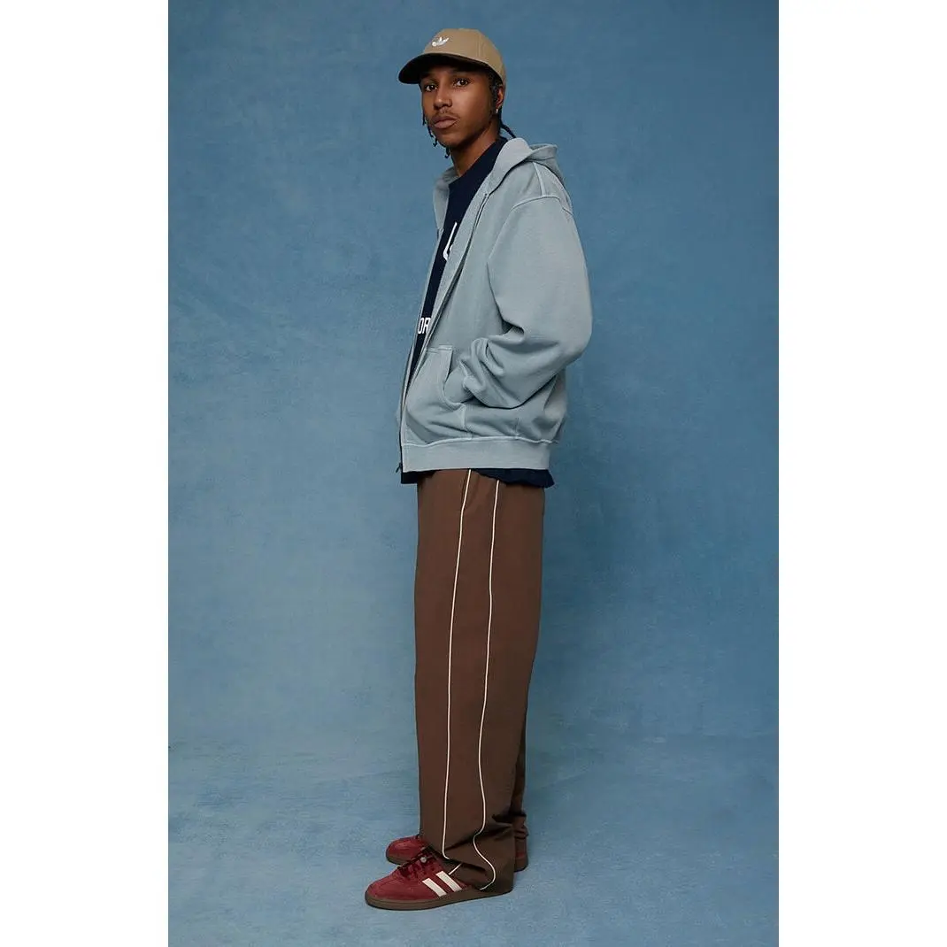 Pacsun Men's BrownÂ Bolton Baggy Track Pants