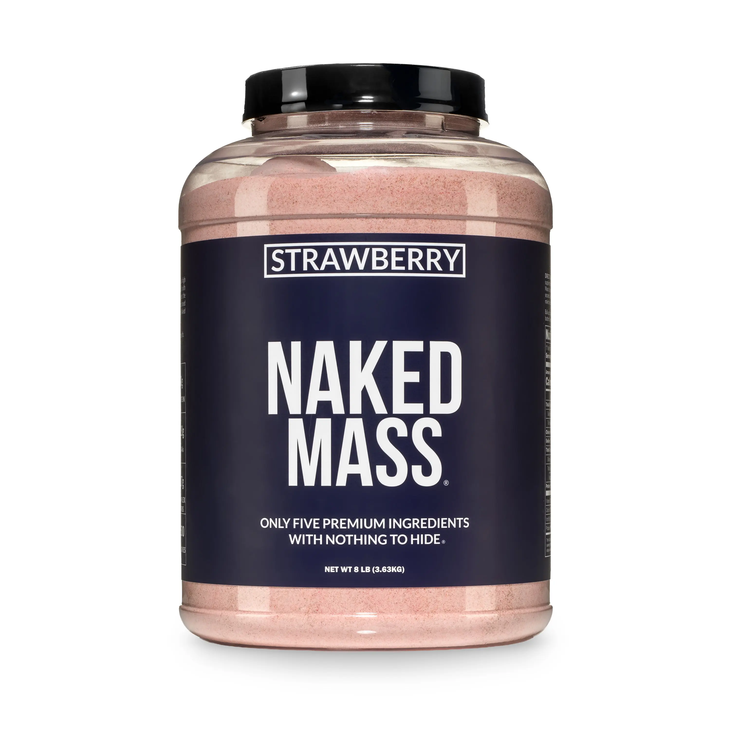 Strawberry Mass Protein Supplement | Naked Mass - 8LB