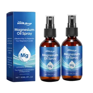 Topical Magnesium Oil Spray, Magnesium Oil Tea Tree Oil Spray for Feet, Quick Absorption - Natural Source with Powerful Blend of Essential Oils