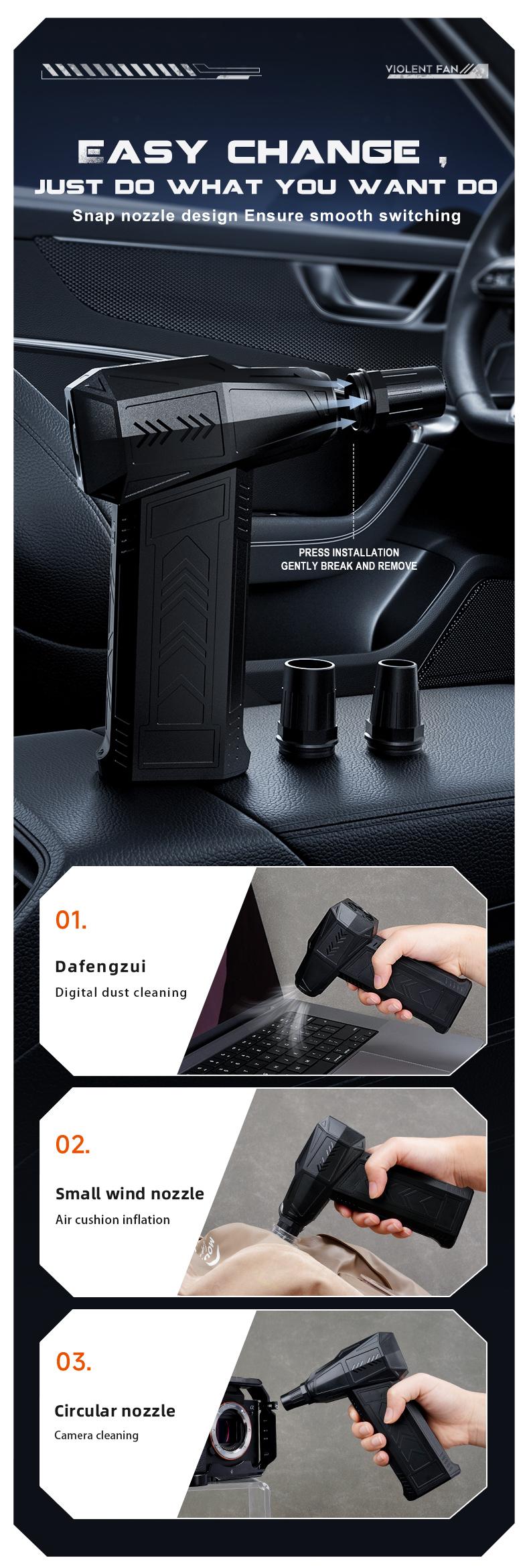 Stop Overheating & Lag. This 130K RPM Turbo Duster with 200g Force Deep-Cleans Laptop Vents, PS5 Fans & PC Heat Sinks in Seconds