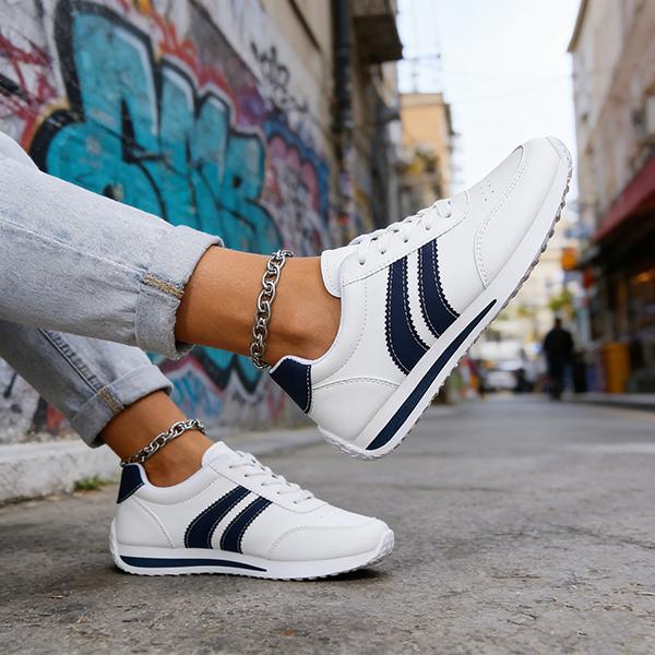 FZY Women's Casual Sports Shoes 【This style runs small】Stylish Walking Shoes Comfortable Everyday Design All-Season Breathable Shoe Model hakari  Shoes Woman's Shoes Footwear Classy Sneakers For Women White Breathable Anti-slip Woman Walking Low Cut Shoes