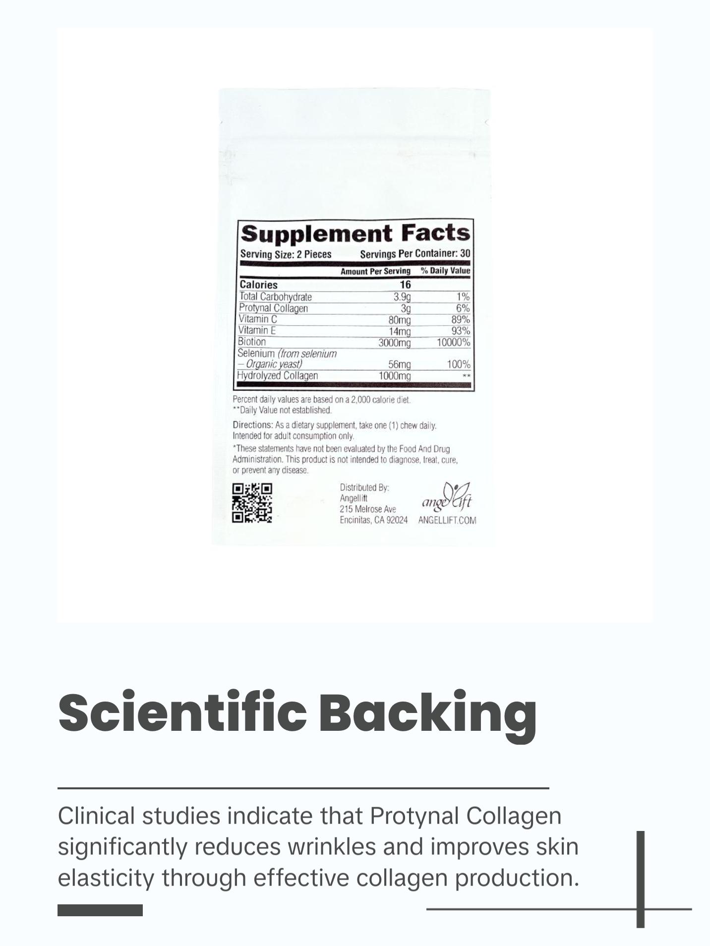 Protynal Colagen – Natural Edible Gummy Dietary Supplement for Beauty & Health!