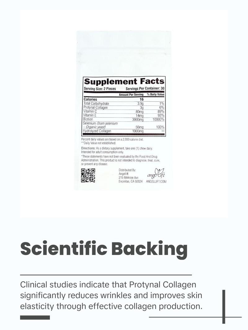 Protynal Colagen – Natural Edible Gummy Dietary Supplement for Beauty & Health!