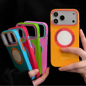 Pastel Macaron INS Dopamine Matte Magnetic Case for IP 17 Pro Max / 16 Luxury Aesthetic Slim Shockproof Protective Cover with Strong MagSafe Elegant Refined Design