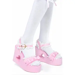 Princess Heart Platforms - Pink